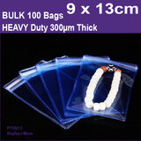 Zip Lock Bag HEAVY DUTY | 100pcs |  9x13cm