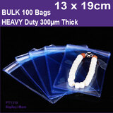 Zip Lock Bag HEAVY DUTY | 100pcs | 13x19cm