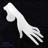 Bracelet Jewellery Display Hand + Base Stand | Resin FROST